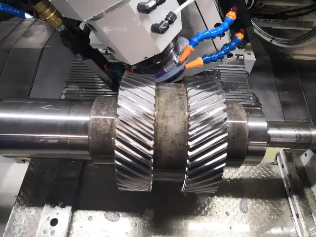 Double Helical Gear Grinding